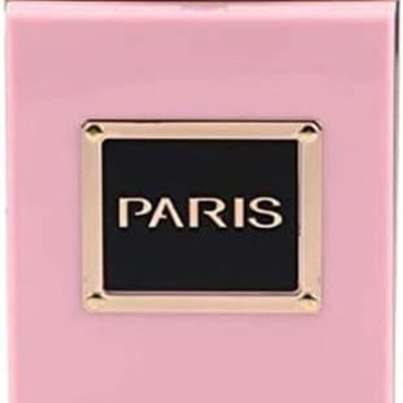 Paris Perfume Shaped Black Bag Transparent Clear Acrylic Purses Clutch Evening B - Picture 1 of 6